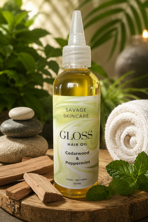 Cedarwood & Peppermint Hair Oil