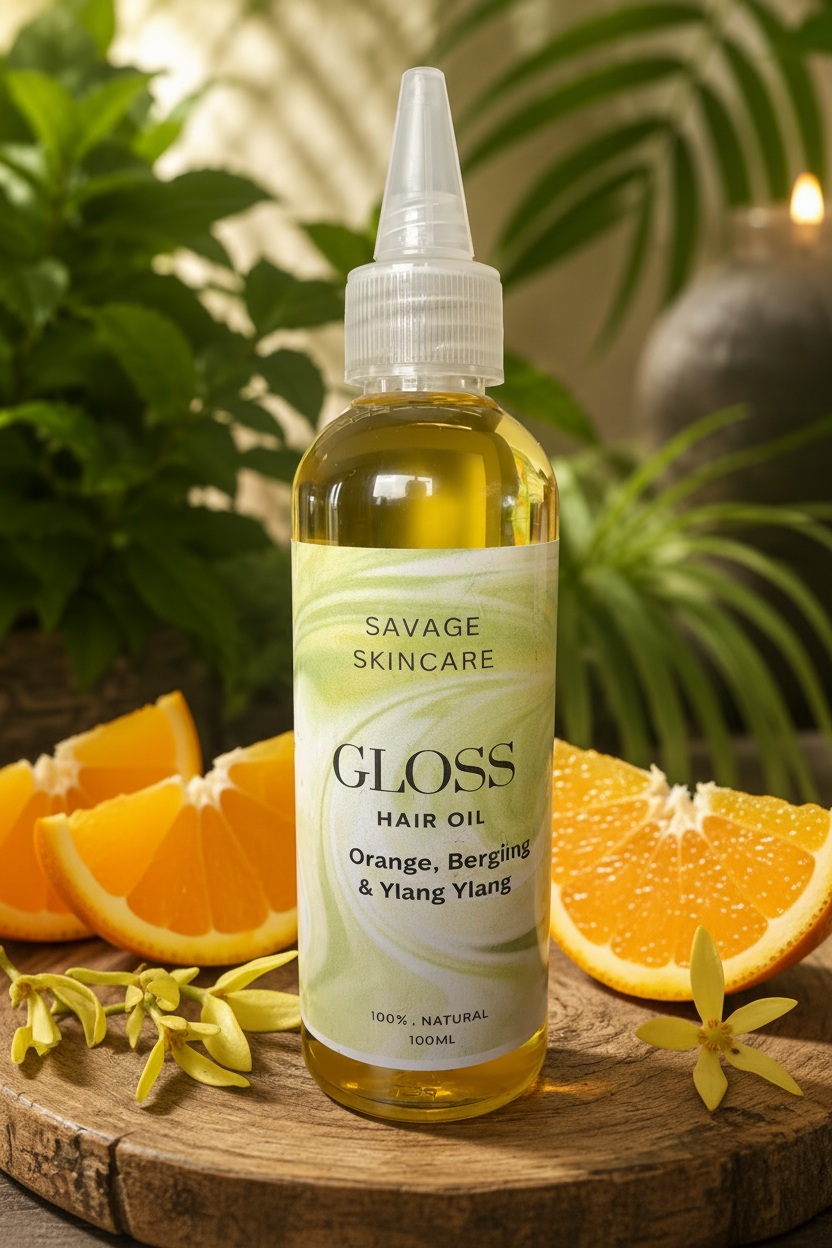 Orange, Bergamot & Ylang Ylang Hair Oil
